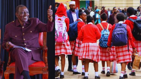 President Ruto Announces Schools Reopening on Monday Next Week