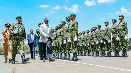 President Ruto Increases NYS Recruit Intake to 20,000