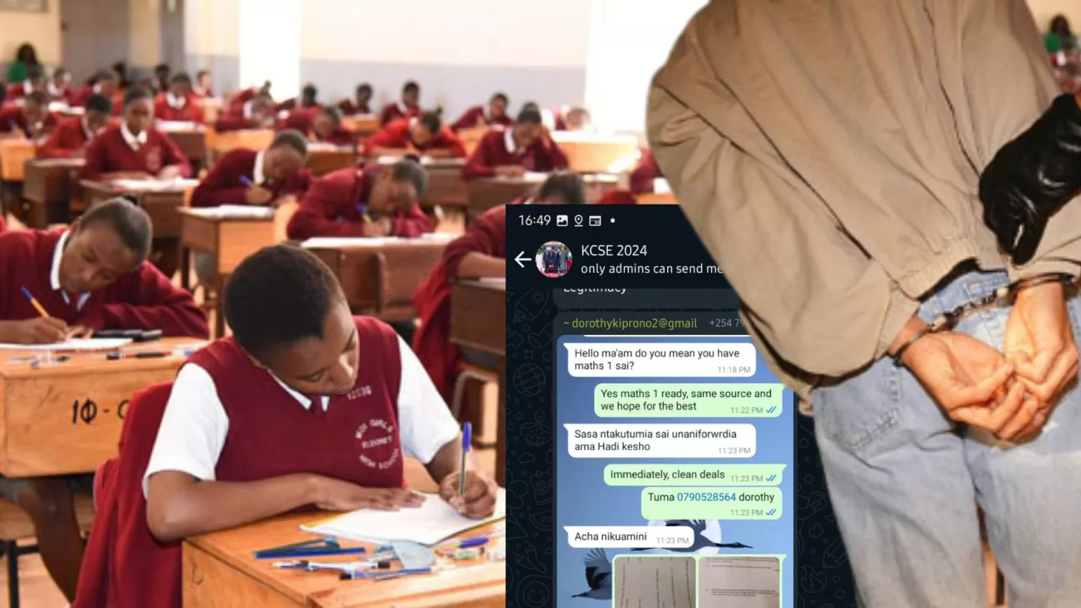 Caught Red-Handed: The Clever Trap that Nabbed a Telegram KCSE Exam Scammer