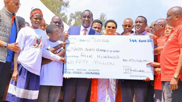 Narok County Awards 1,600 Full Scholarships and Sh. 400 Million Bursary to 47,308 Needy Students