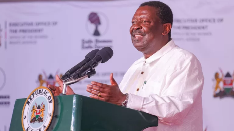 All TVETs to Get Internet Connectivity, Says Mudavadi