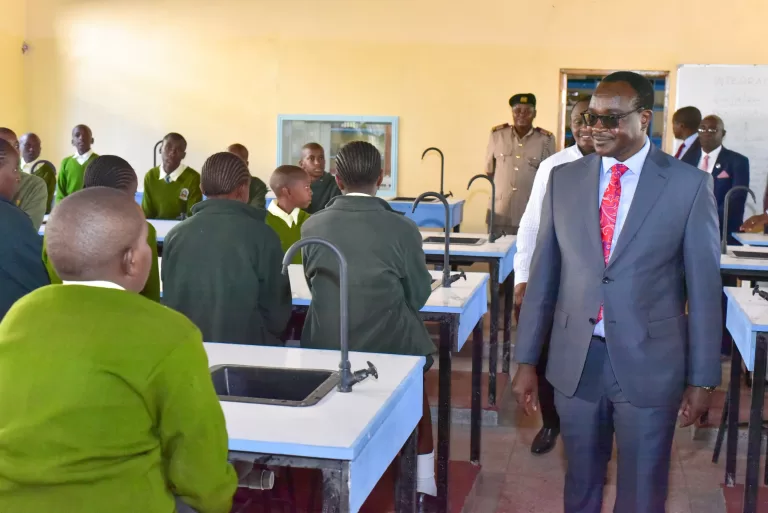 90% of Grade Nine Classrooms Complete, Says CS Ogamba