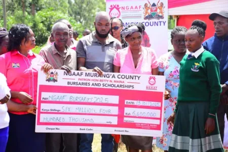 Murang’a County Launches Inua Masomo Programme for Top Students