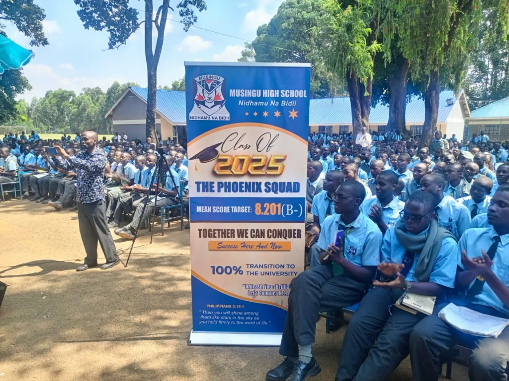 LOFTY HOPES AS MUSINGU SCHOOL LAUCHES KCSE 2025 TARGET