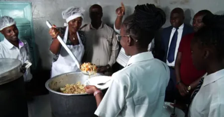 Thika Constituency Offers Financial Relief and Free Meals to Day School Students